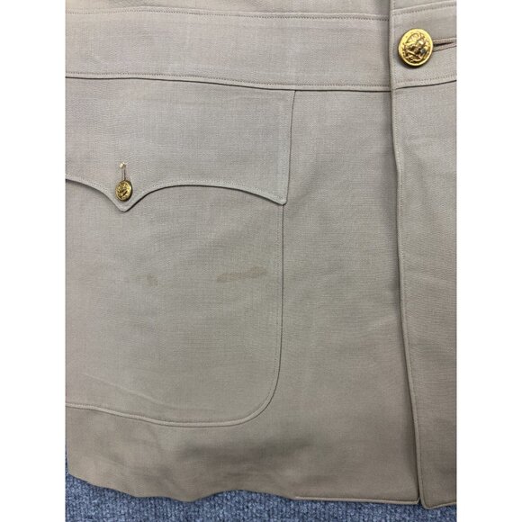 Vintage United States Naval Academy Dress Uniform Jacket Men's 40 Brown - Picture 6 of 11